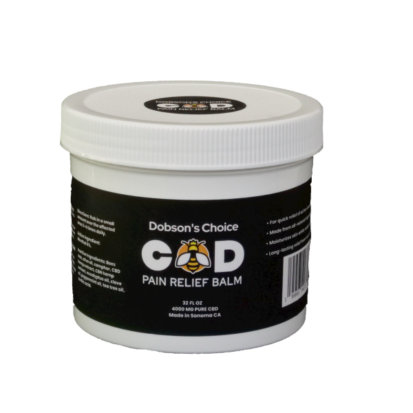 CBD Relief Balm - 32oz Spa Container, 4000mg CBD